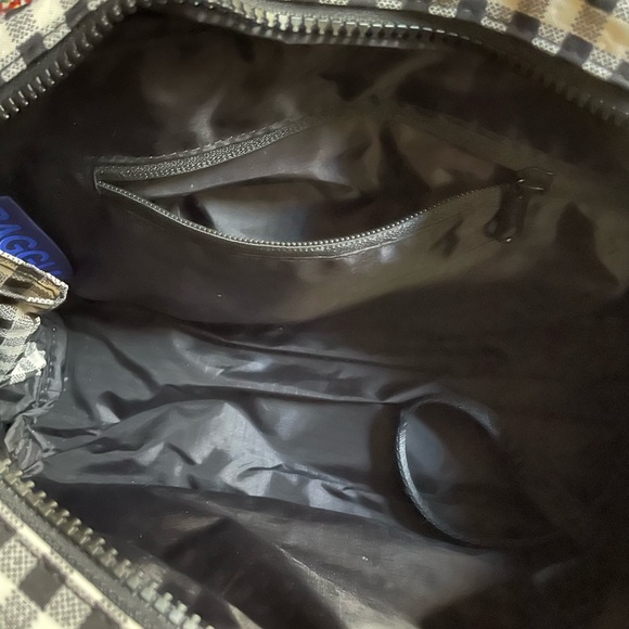 BAGGU Gingham Black and White Nylon Bowler - smaller version 🩷 - Picture 5 of 5